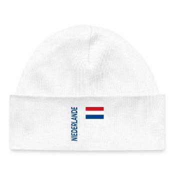 Haarlem - Baby Organic Mütze - Weiß - Vorne