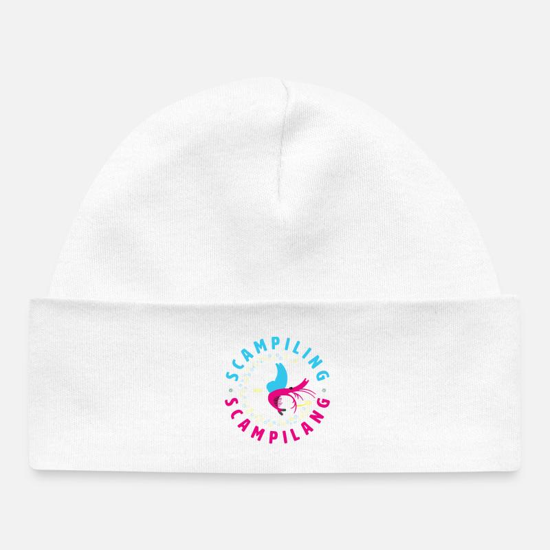 scampiling - Bonnet bébé bio - blanc