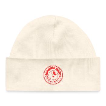 Running Sucks  - Baby Organic Mütze - Weiß - Vorne