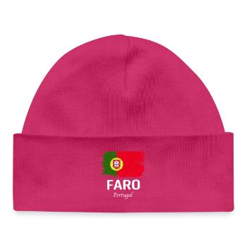 Faro - Baby Organic Mütze - hot Pink - Vorne