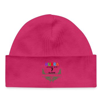 HURRA ich komme in die 7. Class - Namespace - Baby Organic Beanie - white - Front