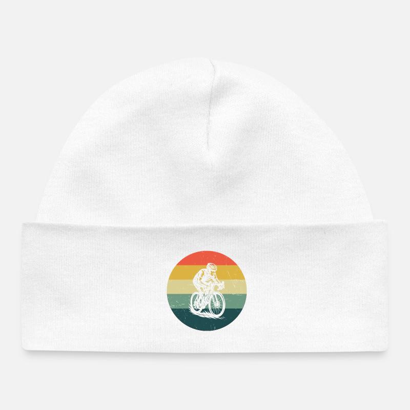 Statement for all road bikes - Baby Organic Beanie - white