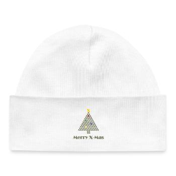 Joyeux Noël ! - Bonnet bébé bio - blanc - Devant