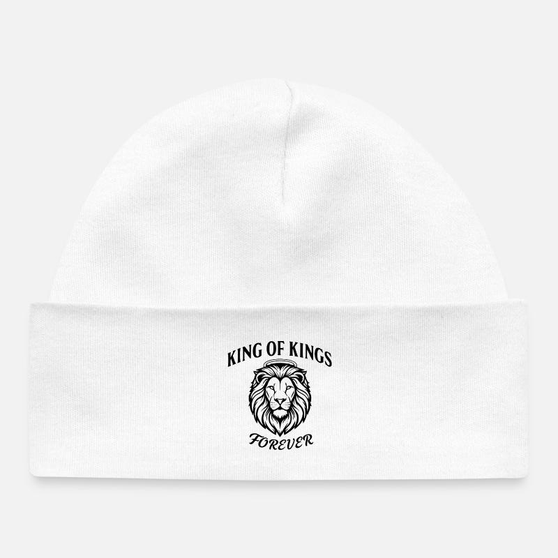 Roi des Rois - Bonnet bébé bio - blanc