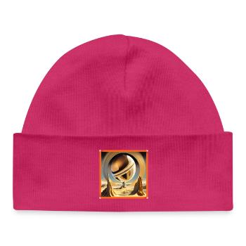 Primeval surreal orbital world - Baby Organic Beanie - white - Front