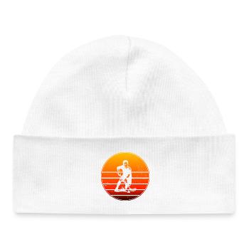 Short and clear floorball - Baby Organic Beanie - white - Front