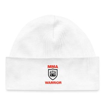 Guerrier MMA, Cage Prêt, Combat, Octogone, Combat - Bonnet bébé bio - blanc - Devant