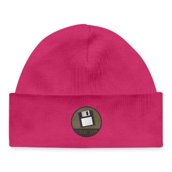 floppy disk - Baby Organic Beanie - white - Front