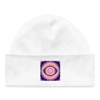 Eye of Truth - Baby Organic Beanie - white - Front