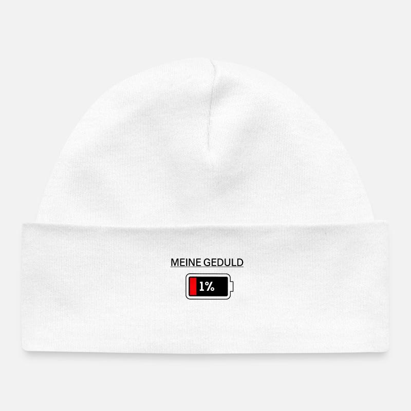 MA PATIENCE - Bonnet bébé bio - blanc