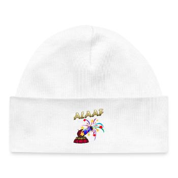 Alaaf Carnival Fireworks Carnival - Baby Organic Beanie - white - Front