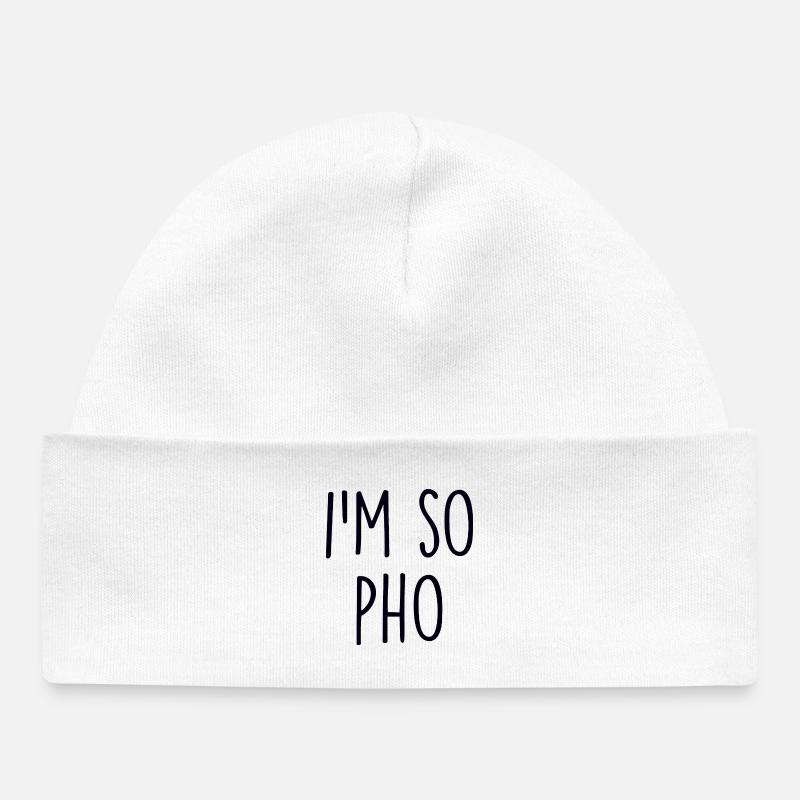 Soupe Pho - Bonnet bébé bio - blanc