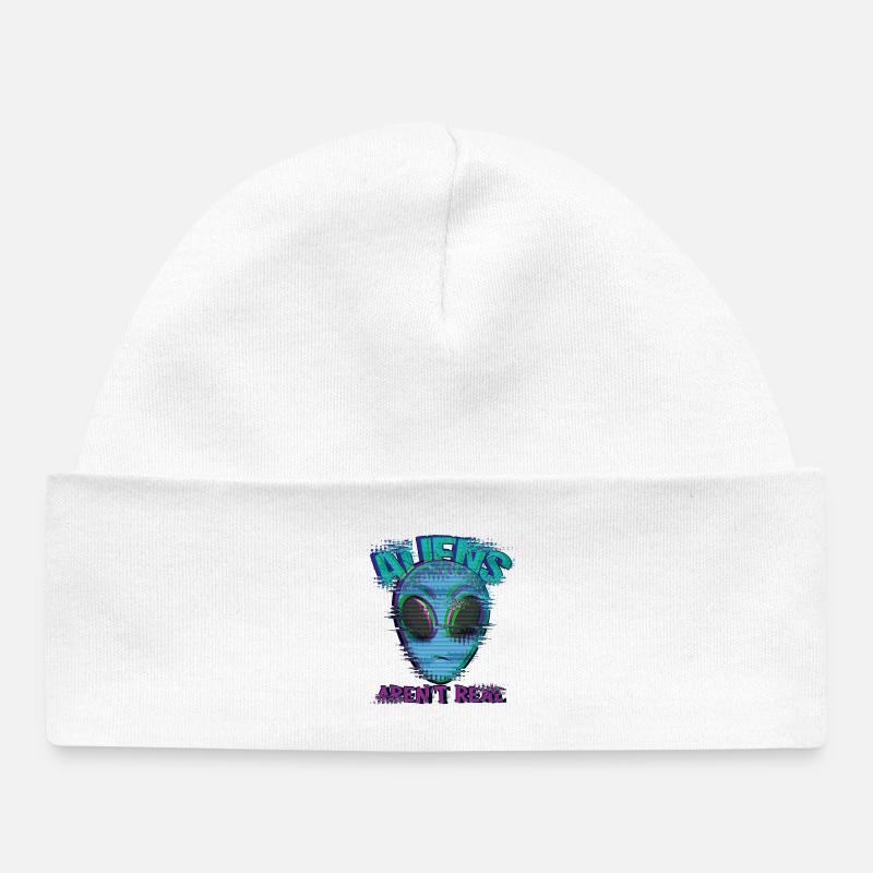 Bizarre, ce n’est pas un vrai bug extraterrestre - Bonnet bébé bio - blanc