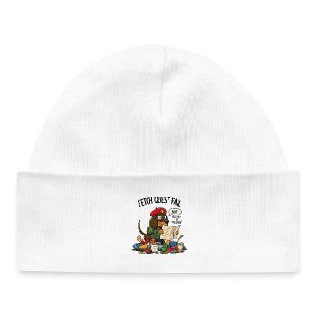 Échec de quête de collecte Petit - Bonnet bébé bio - blanc - Devant