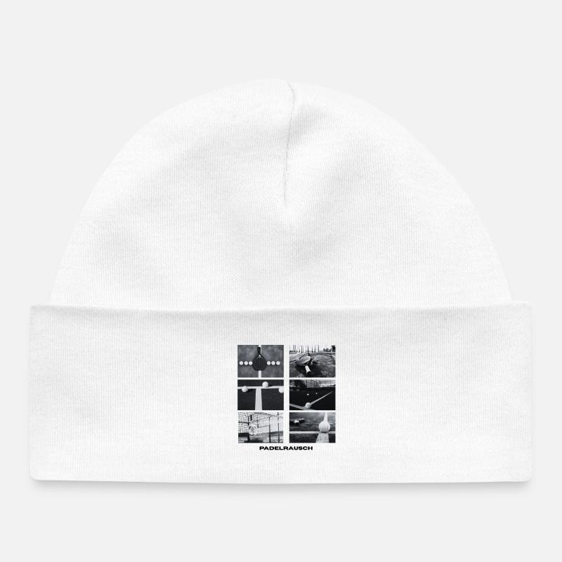 Collège Padelrausch BW - Bonnet bébé bio - blanc