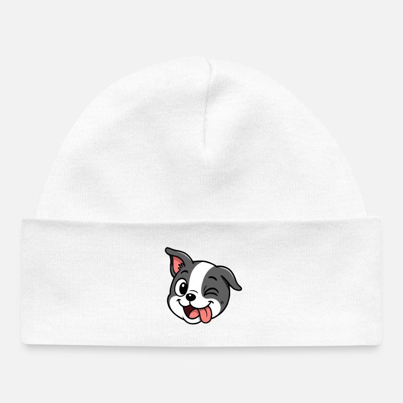 Boston - Espiègle - Bonnet bébé bio - blanc