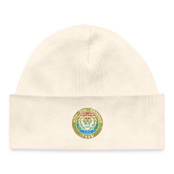 30th Birthday Wild, free & untamed since 03/1996 - Baby Organic Beanie - white - Front