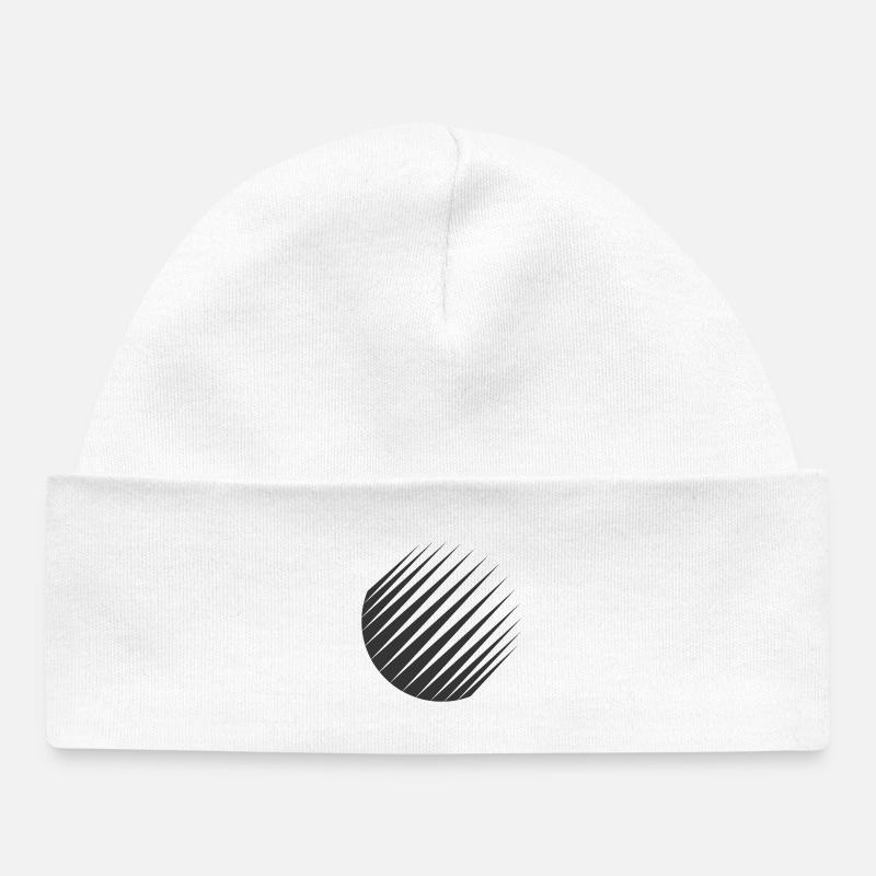 Geo Planet - Bonnet bébé bio - blanc