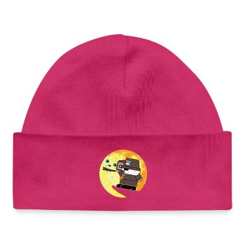 Pixel P.I. Moon Chase - Baby Organic Beanie - white - Front