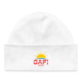 Safi Marokko Sonnenaufgang - Baby Organic Mütze - Weiß - Vorne