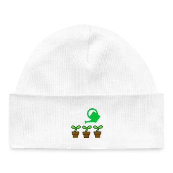 Garden - Baby Organic Beanie - white - Front