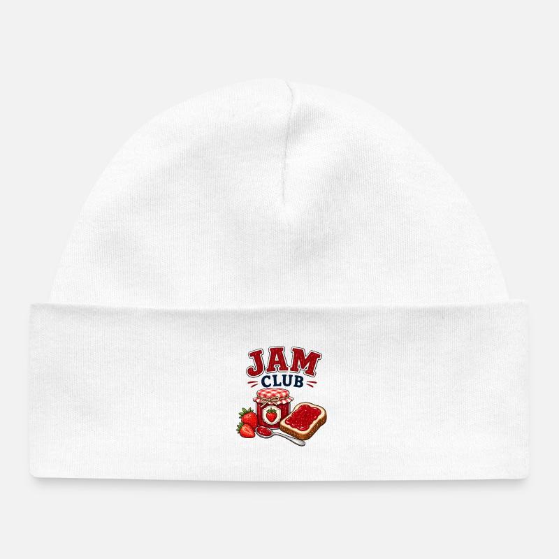 Jam Club - Bonnet bébé bio - blanc