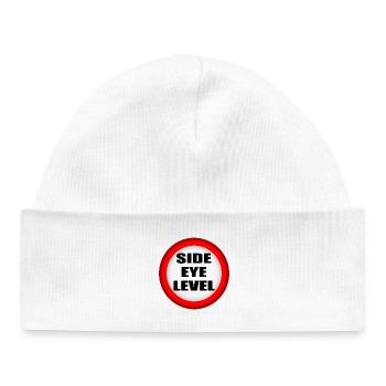 Side Eye Level - Baby Organic Beanie - white - Front