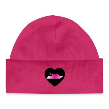 Motorboat - Baby Organic Beanie - white - Front