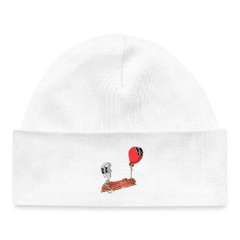 FLOATING - Baby Organic Beanie - white - Front