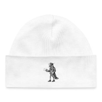 Livreur homard en costume - Bonnet bébé bio - blanc - Devant