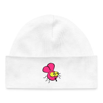 Fly - Baby Organic Beanie - white - Front