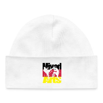 Mixed martial arts - Bonnet bébé bio - blanc - Devant