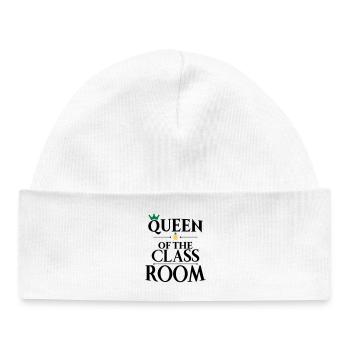 école - Bonnet bébé bio - blanc - Devant