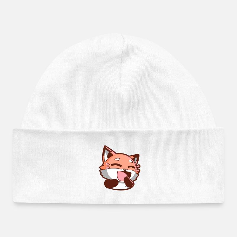 Renard Renard - Bonnet bébé bio - blanc