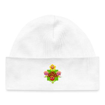 Hobby gardener - Baby Organic Beanie - white - Front