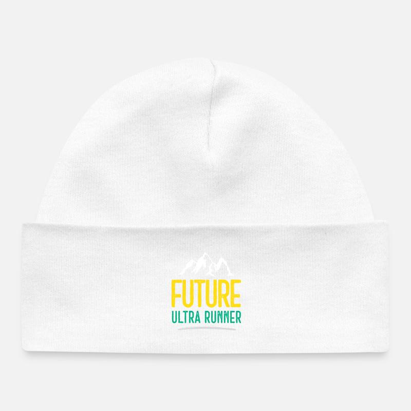 Futur Ultra Runner - Bonnet bébé bio - blanc