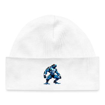 Poison dart frog - Baby Organic Beanie - white - Front
