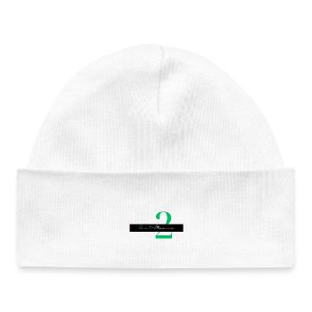 Saint-étienne - cadeau - hollywood - Bonnet bébé bio - blanc - Devant