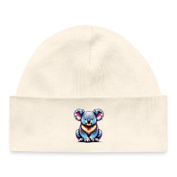 Koala - Baby Organic Beanie - white - Front