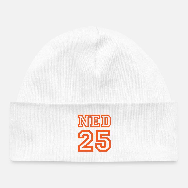 PAYS-BAS Niederlande - Bonnet bébé bio - blanc