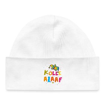 Kölle Alaaf Carnival - Baby Organic Beanie - white - Front