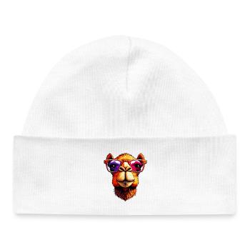 Camel - Baby Organic Beanie - white - Front