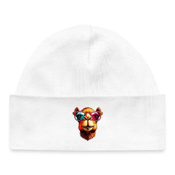 Camel - Baby Organic Beanie - white - Front
