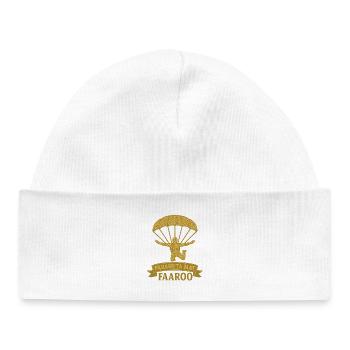 Tahitian Parachute - Baby Organic Beanie - white - Front