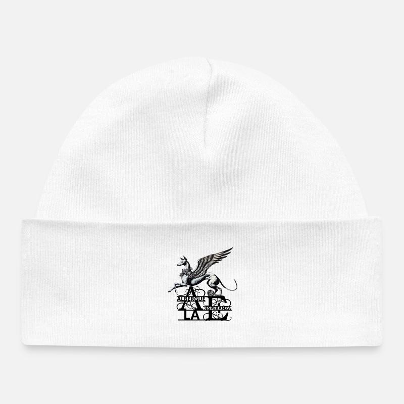 Albergue la Esperanza Nr2 - Bonnet bébé bio - blanc