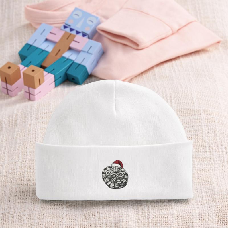 Serpent roi python roi de Noël Python boule Bonnet bébé bio