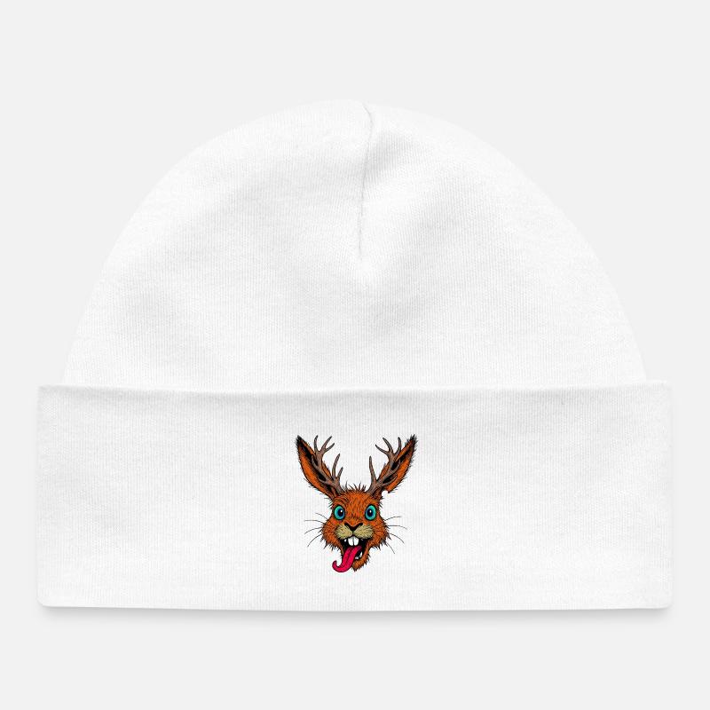 Raurackl - Bonnet bébé bio - blanc