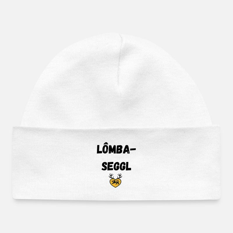Lombaseggl souabe - Bonnet bébé bio - blanc