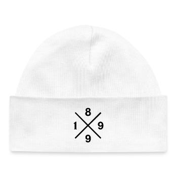1899 Football Fan Frankfurt Hoodie, Socks, Pillow - Baby Organic Beanie - white - Front