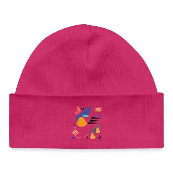Fantasme de la poire fruitée - Bonnet bébé bio - blanc - Devant